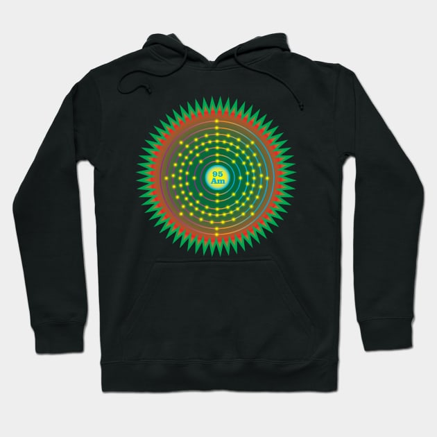 Americium Ornament Hoodie by Storistir